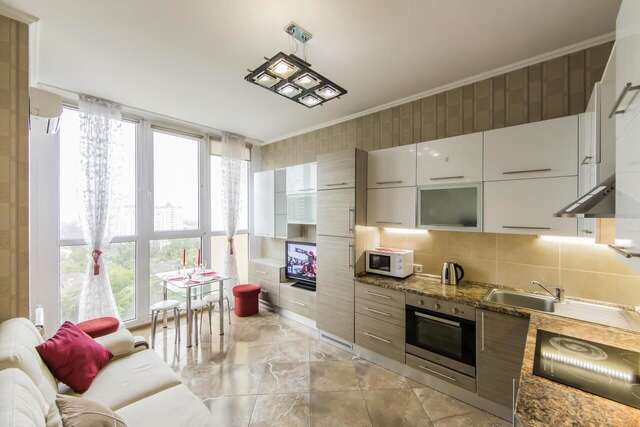 Апартаменты Rent-Kiev 2 min metro Chernihivska Lux Киев-5